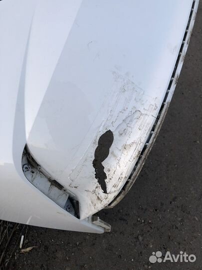 Задний бампер hyundai solaris 2 рестайлинг