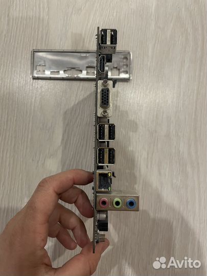 Материнская плата Azerty 1155 (на запчасти)