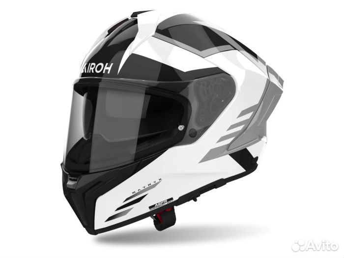 Мотошлем Airoh Matryx Thron, White Gloss