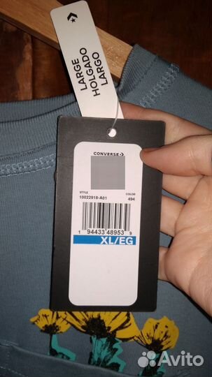 Новый лонгслив Converse