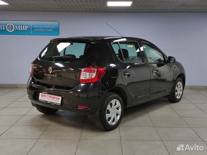 Renault Sandero 1.6 МТ, 2014, 99 809 км