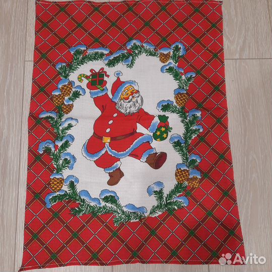 Кухонные полотенца с новогодним принтом