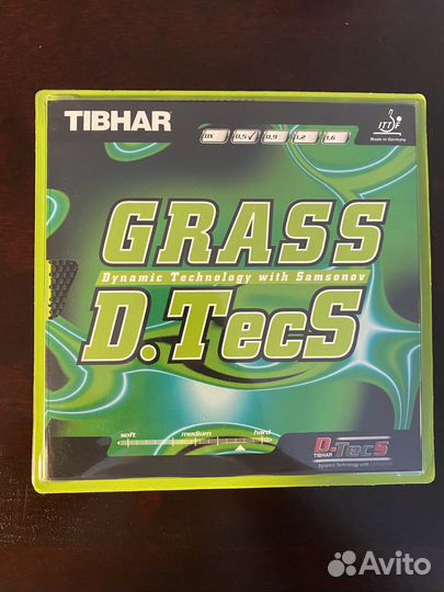 Накладка tibhar Grass DTecs (черная)