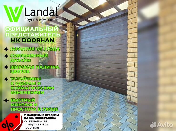 Секционные ворота