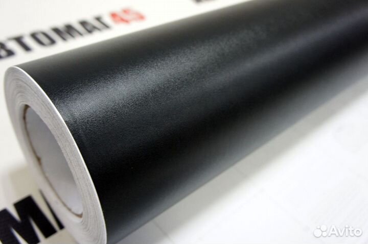 Матовая пленка черная Автовинил с шагренью KSF