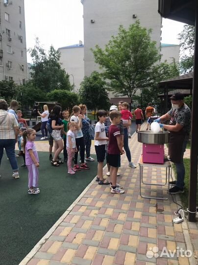 Сладкая вата на праздник