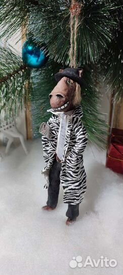 Ватная Игрушка Конь