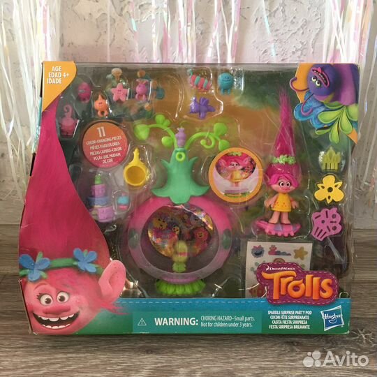 Новый игровой набор Тролли е2523 Trolls Sparkling