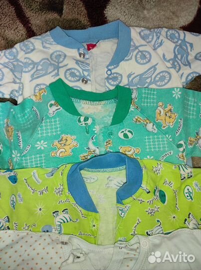 Кофточки и полукомбинезоны для мальчиков