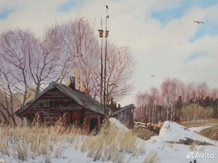 Картина маслом на холсте 