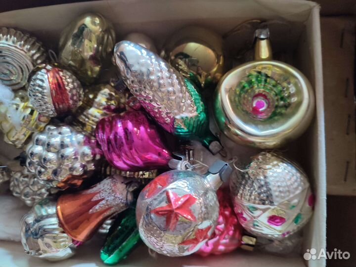 Елочные игрушки СССР