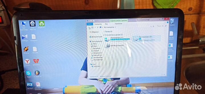 Продам ноутбук sony Vaio SVE151D11V