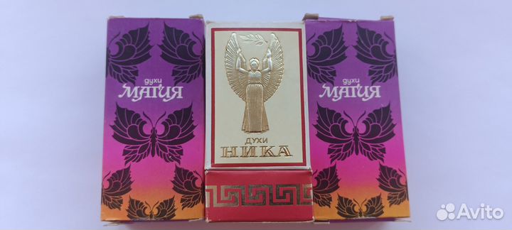 Духи Магия, Ника. СССР
