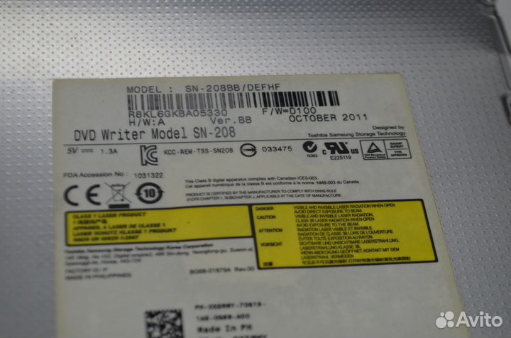 CD/DVD привод для ноутбука