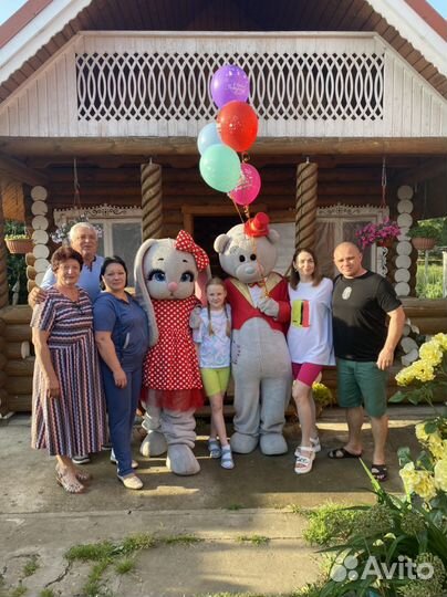 Ростовые куклы на праздник Мишки,супержорик