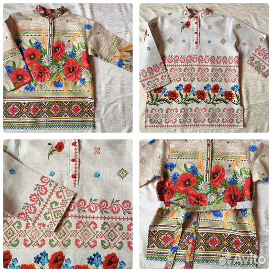 Русская рубашка 134-140 (146)