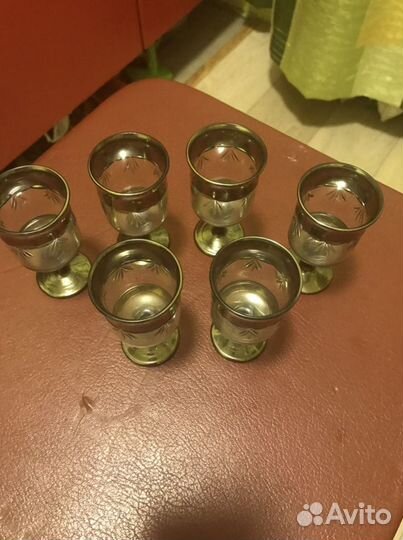 Бокалы хрусталь СССР