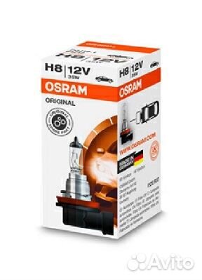 Лампа г/с H8 (35W) PGJ19-1 Original 12V 64212 4050