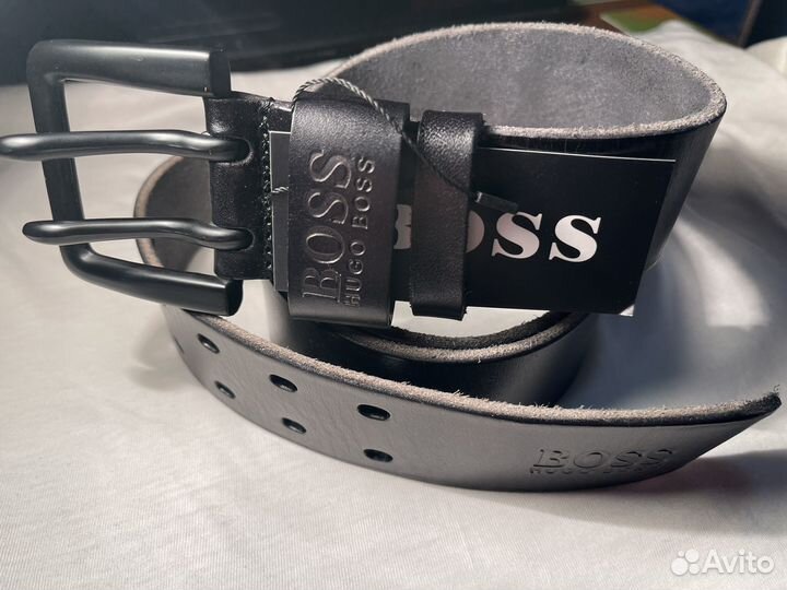 Ремень мужской кожаный