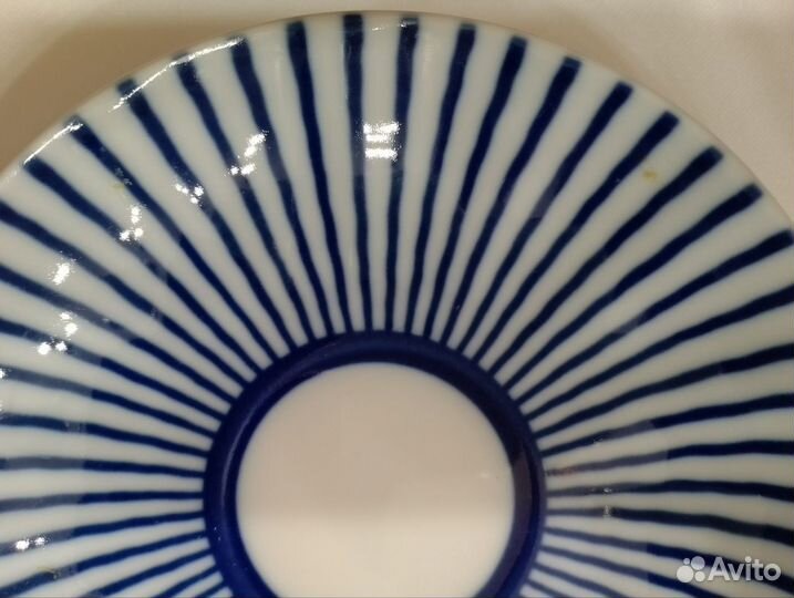 Блюдце чайное фарфоровое ифз рисунок 