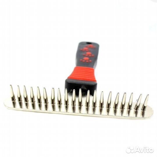 Расчёска-грабли для собак, 20 зубцов