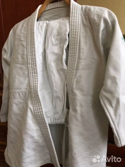 Кимоно для Борьбы, + белый, жёлтый и оранжевый поя