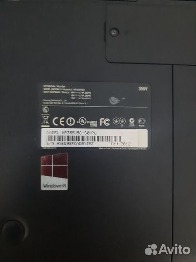 Ноутбук Samsung np355v5c