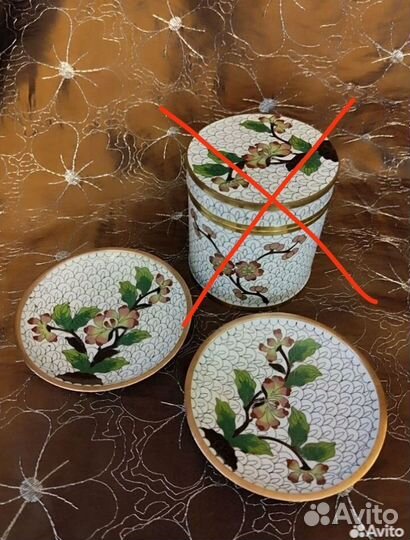 Клуазоне розетки