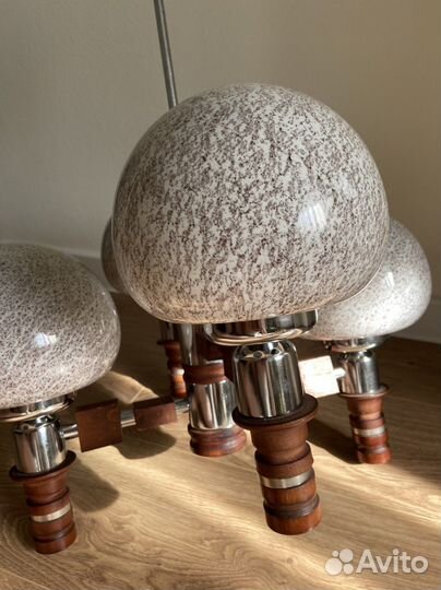 Люстра винтаж «Грибы» Югославия 80е