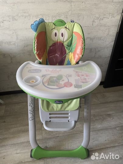 Стульчик для кормления chicco polly