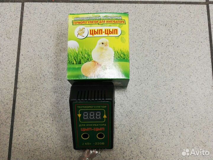 Терморегулятор цифровой на инкубаторы (высокоточны