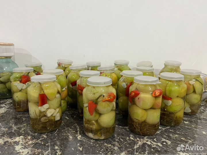 Помидоры зеленые