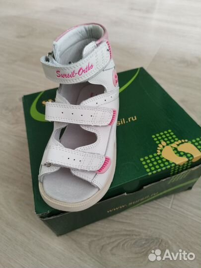 Ортопедические сандалии 29, новые,натуральная кожа