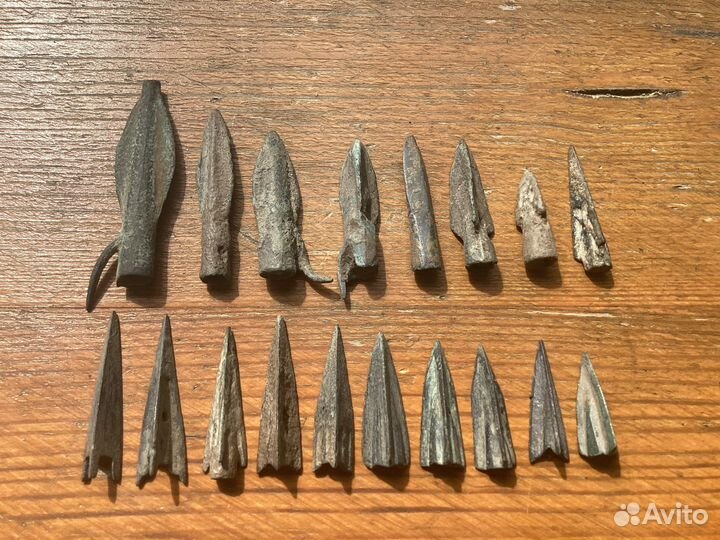 Наконечники ранние скифы 18 шт