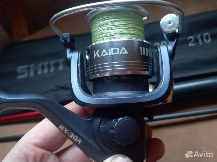 Спиннинг shimano с катушкой