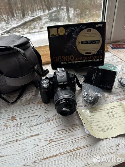 Зеркальный фотоаппарат nikon d5300