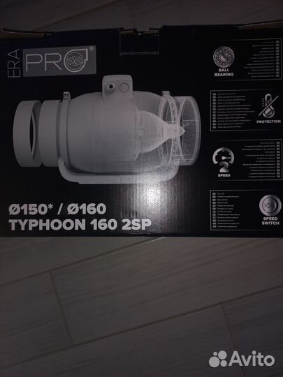 Электровентилятор осевой канальный