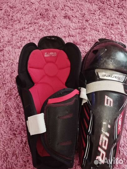 Щитки хоккейные bauer