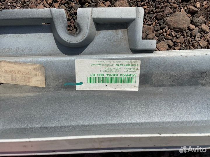 Накладка порога левая Mercedes Glk-Class X204