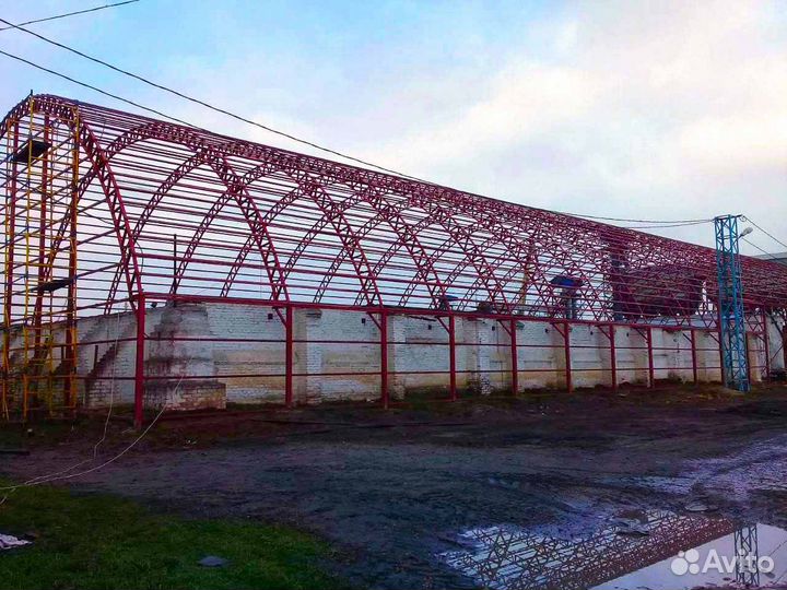 Ангары арочные 21 х60 (1260 м2)