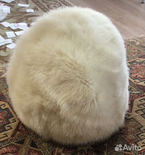 Шапка норковая женская