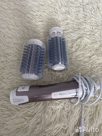 Фен щетка вращающаяся rowenta