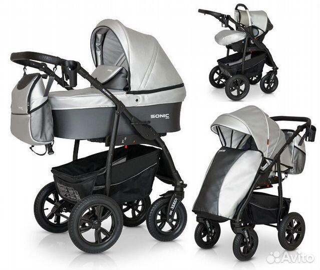 Коляска 3 в 1 sonic