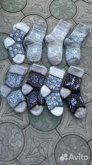 Носки женские пуховые