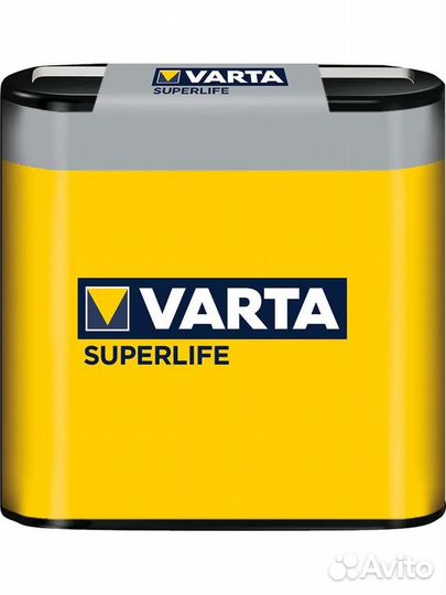 Батарейка Varta superlife 3R12 Heavy Duty 4.5V