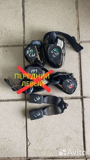 Ремень безопасности Ford KA 1