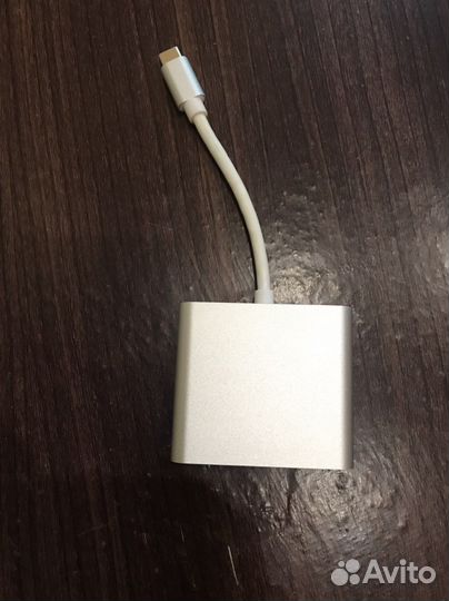 Адаптер/переходник Type-C для Macbook