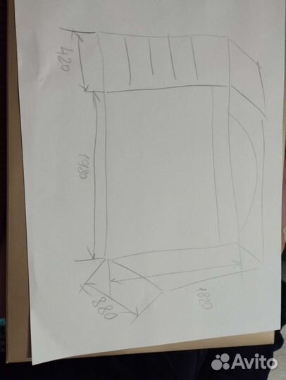 Детская кровать от 3 лет б/у