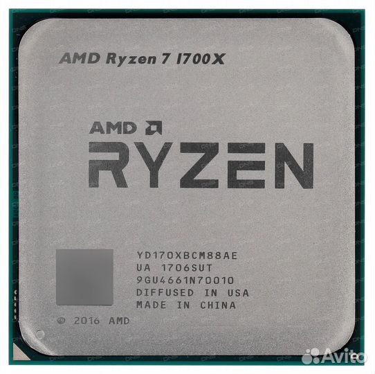 Процессор AMD Ryzen 7 1700x