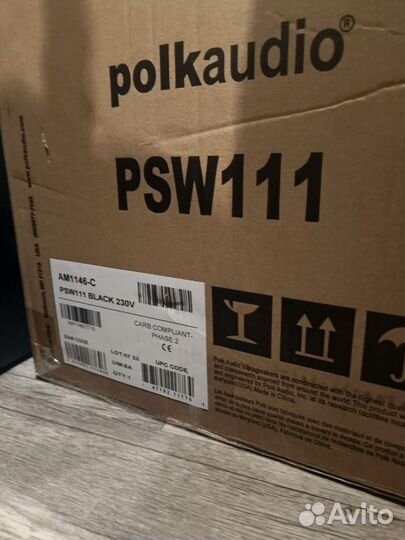 Новый сабвуфер Polk Audio PSW111